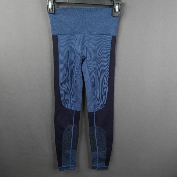 JoyLab Womens Leggings XS Blue Performance Gym Run Compression High Waist Active - Picture 1 of 10